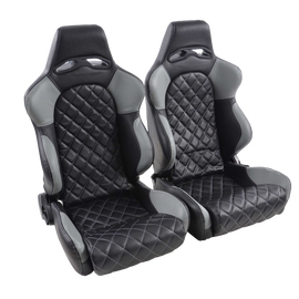 Portseat Set Las Vegas Artificial Leather Black